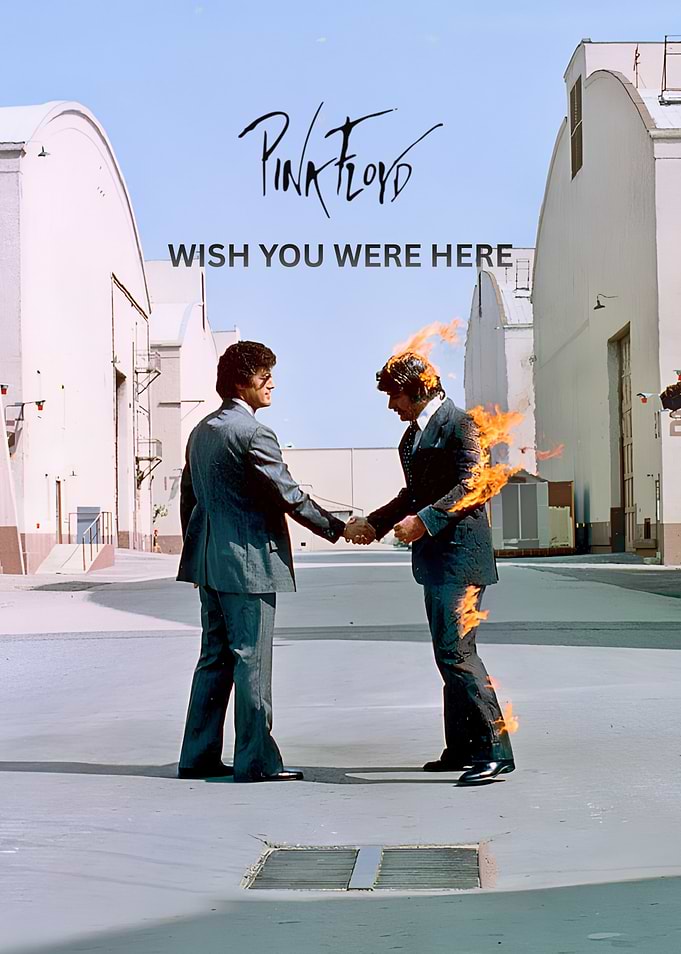 Pink Floyd Wish You Were Here Poster
