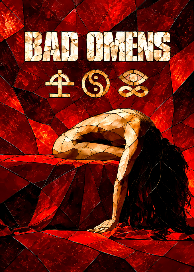 Bad Omens Stained Glass Art