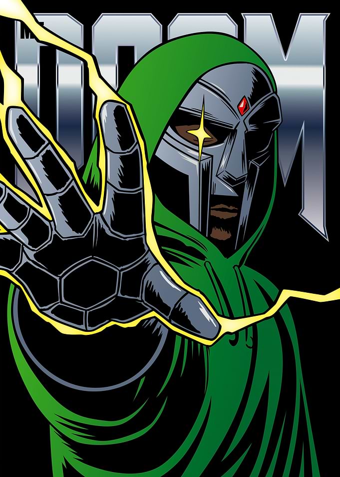 MF DOOM Illustration