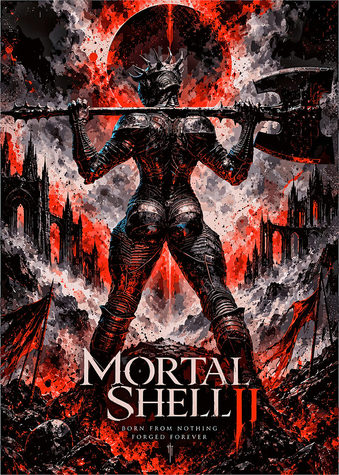 Mortal Shell II Dark Fantasy Poster
