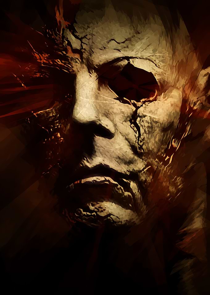 Michael Myers Halloween Horror Portrait
