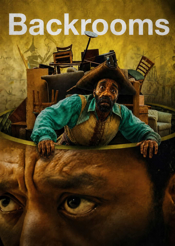 Backrooms Surreal Portrait Poster