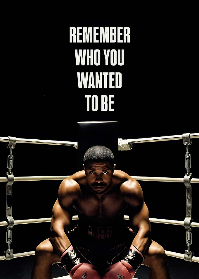 Adonis Creed Inspirational Boxing Poster