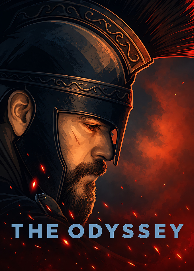 The Odyssey Spartan Warrior Poster