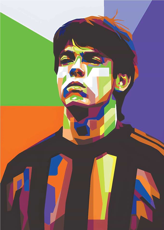 Kaka WPAP Pop Art Portrait