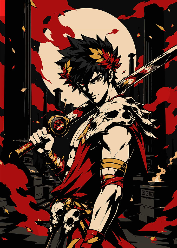 Zagreus from Hades Video Game