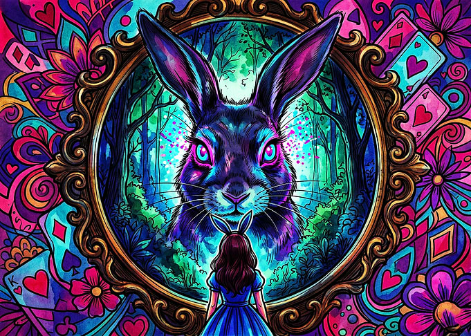 Alice and the Psychedelic Rabbit
