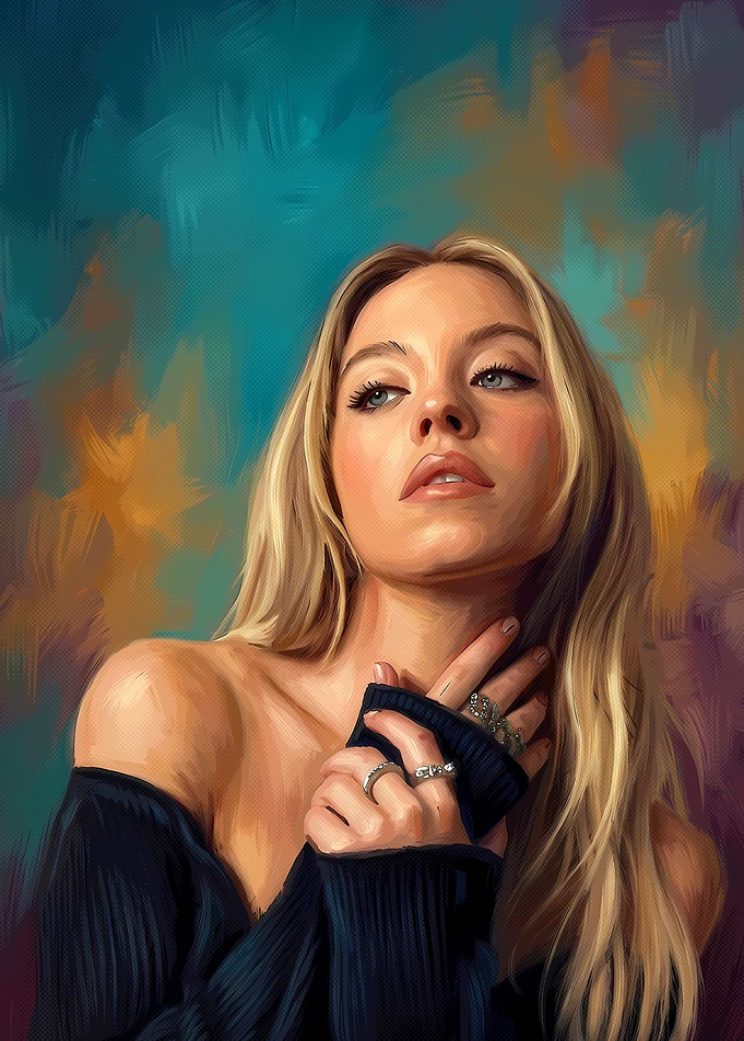 Portrait of Sydney Sweeney