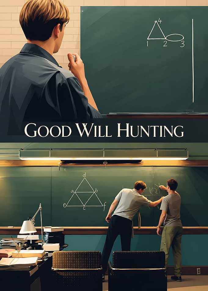Good Will Hunting Movie Poster