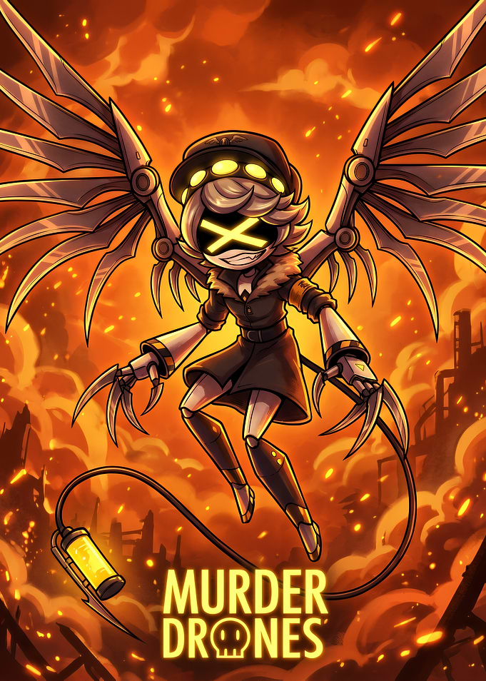 Murder Drones V Character Poster