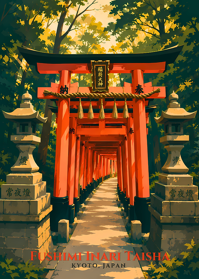 Fushimi Inari Taisha – Vermilion Torii Gates of Kyoto