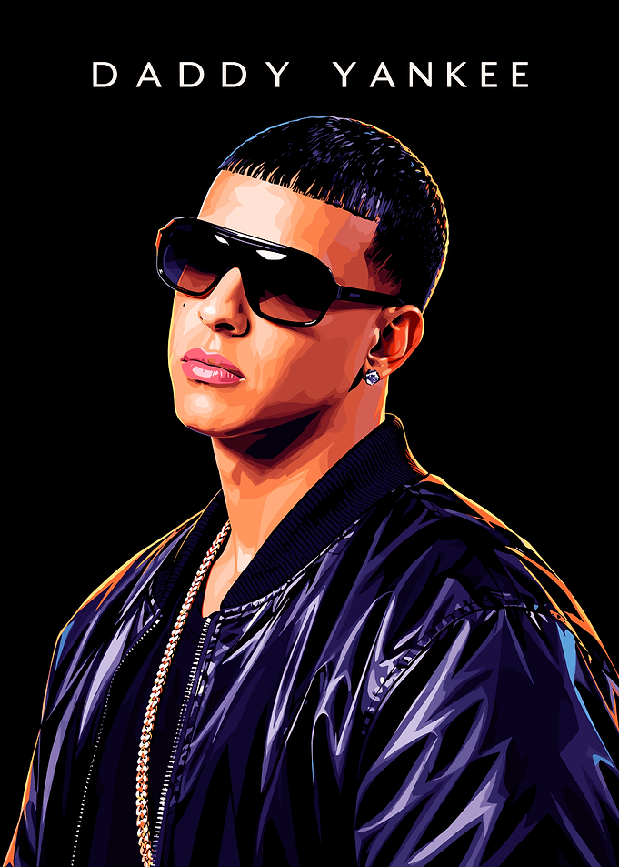 Daddy Yankee Digital Portrait