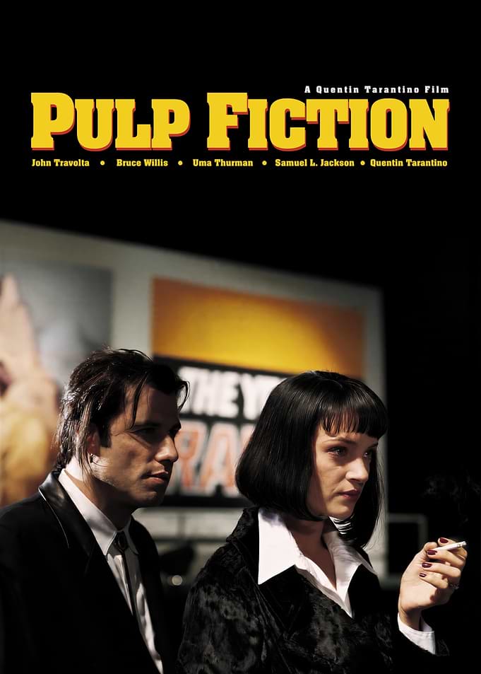 Pulp Fiction Movie Poster