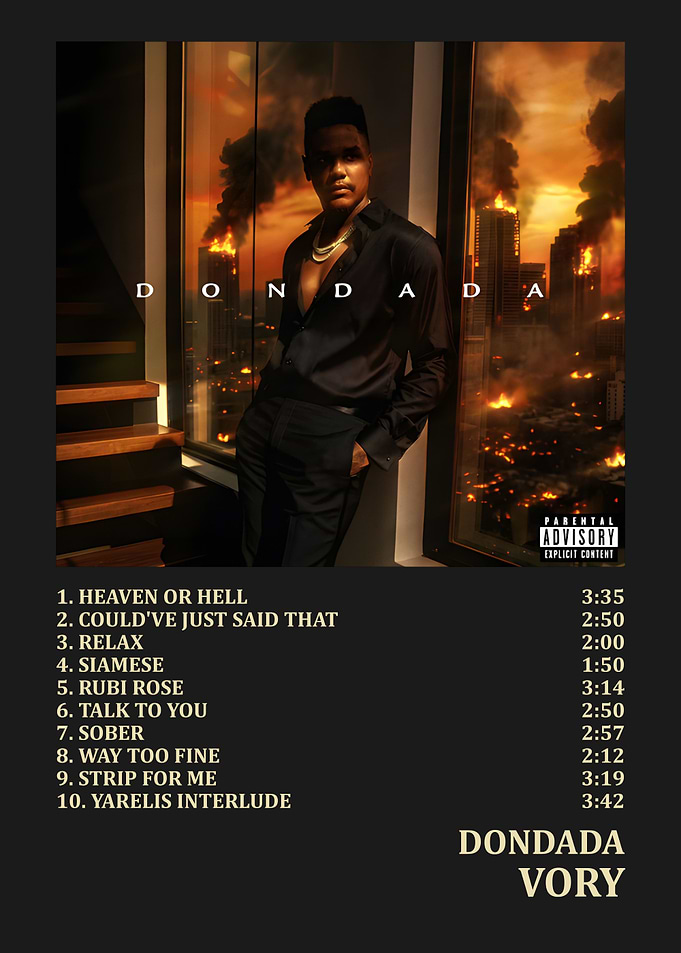 Vory DONDADA Album Cover Art