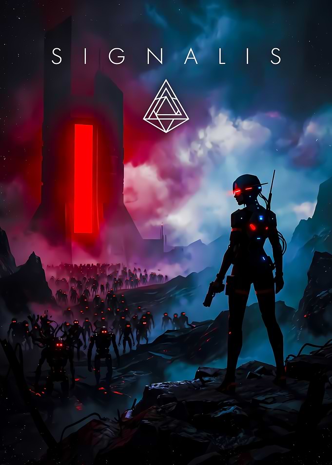Signalis Game Poster Art