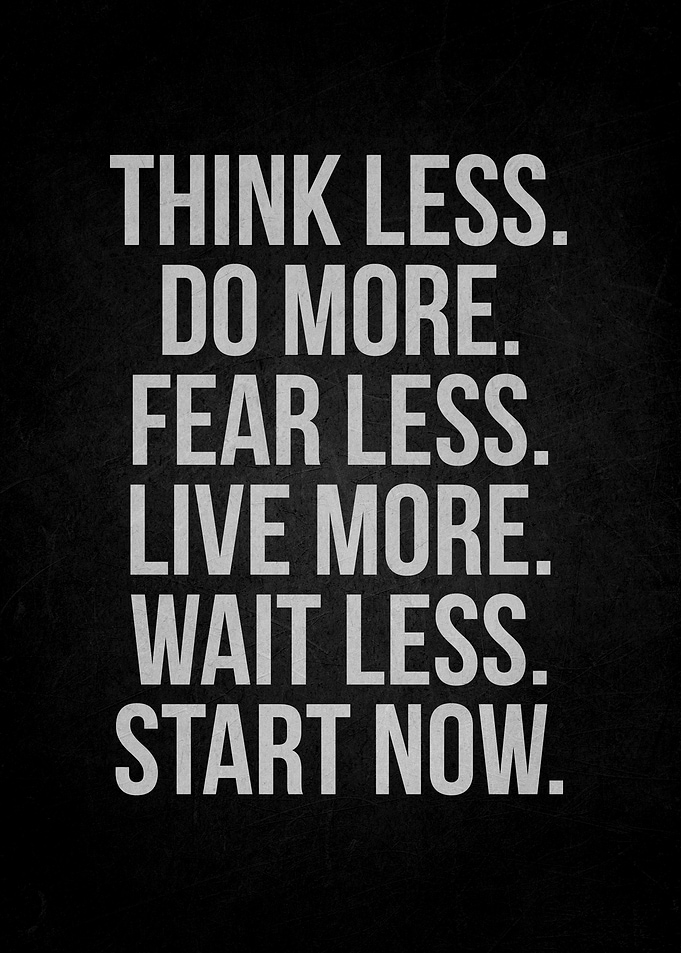 Inspirational Motivational Quote Wall Art