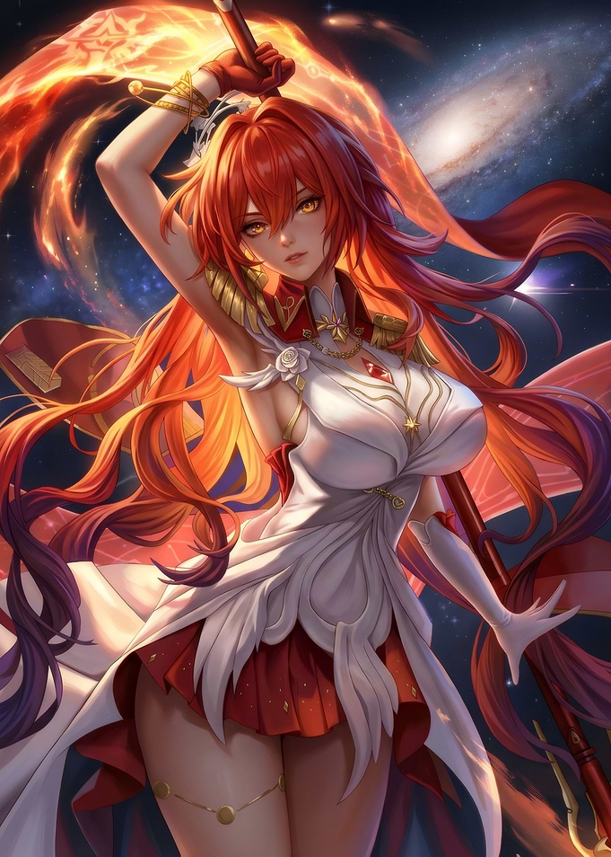 Himeko Honkai Star Rail Fan Art