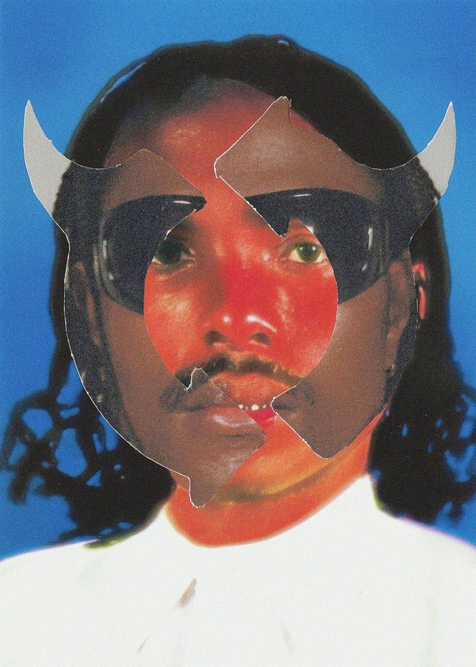 Surreal Collage Portrait of a Man
