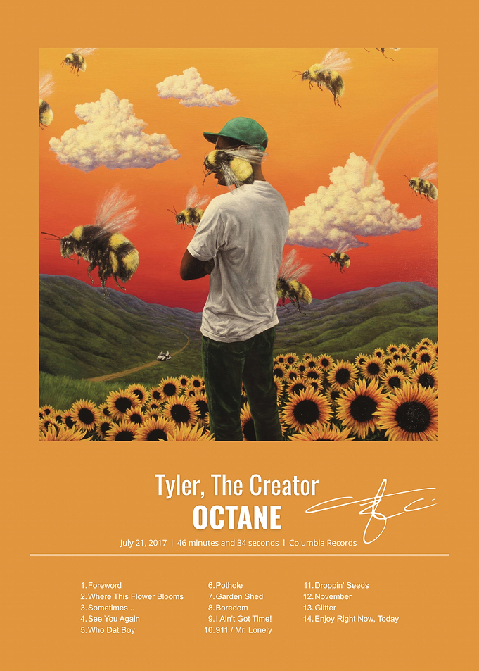 Tyler, The Creator Flower Boy Poster