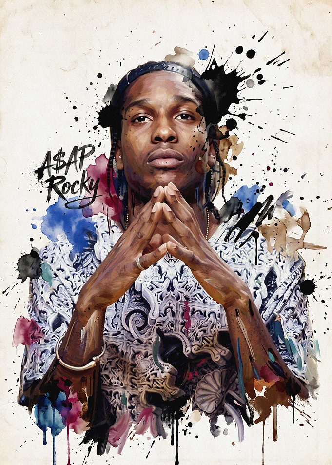 A$AP Rocky Portrait