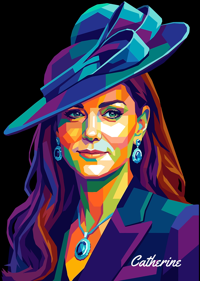 Catherine Pop Art Portrait