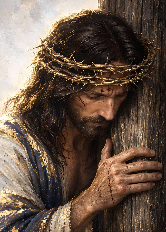 Jesus Christ with Crown of Thorns