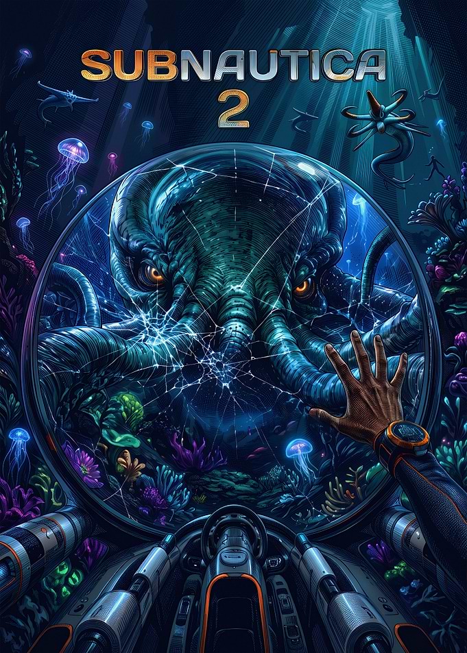 Subnautica 2 Underwater Encounter Poster