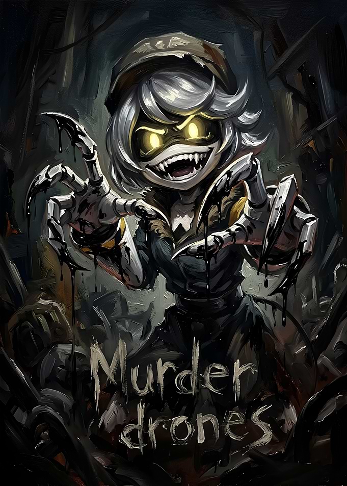 V from Murder Drones Fan Art
