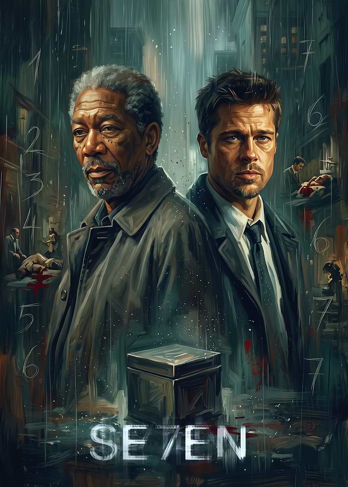 Se7en Movie Poster Art
