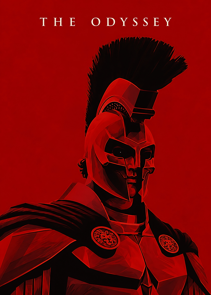 The Odyssey Spartan Warrior Poster