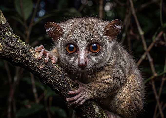 Close-up of a Galago Bushbaby