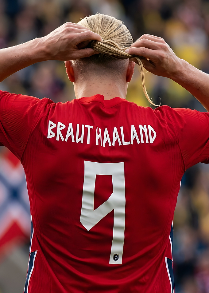 Erling Haaland Norway National Team Jersey
