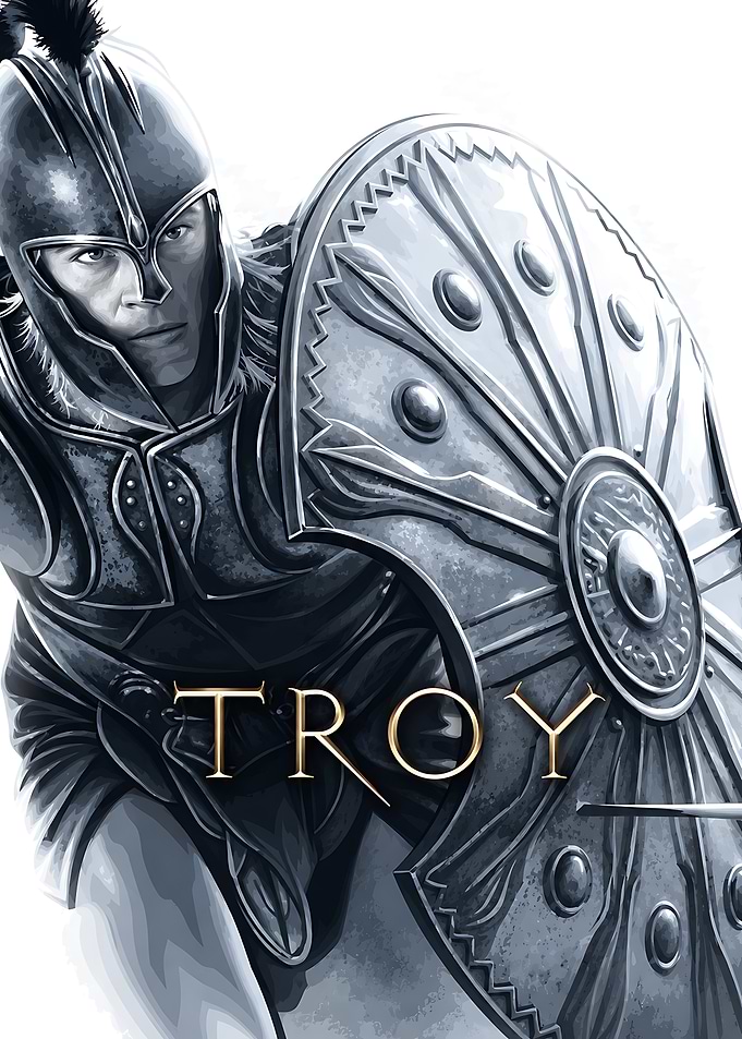 Achilles Warrior Troy Movie Poster