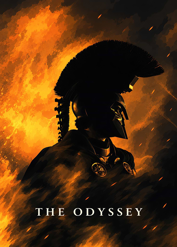 The Odyssey Spartan Warrior Poster