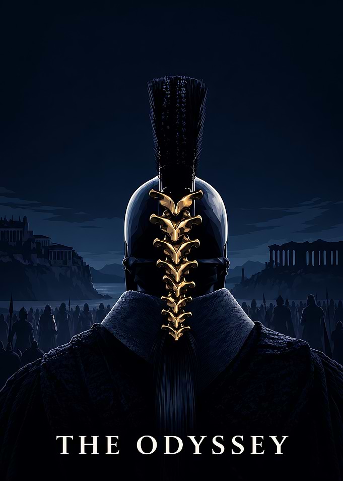 The Odyssey Spartan Warrior Poster