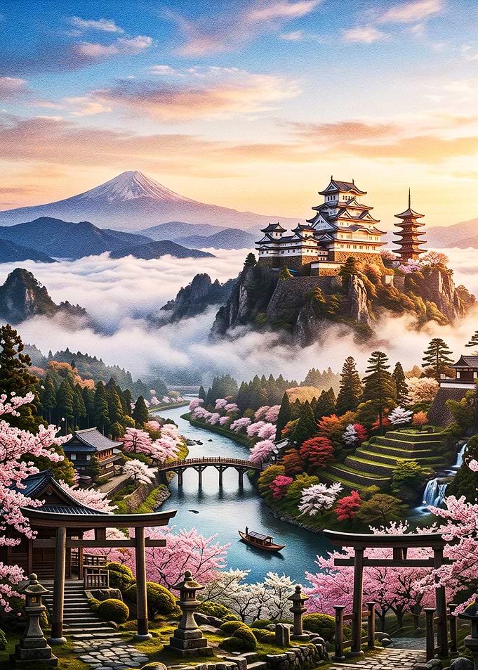 Sacred Peaks of Japan
