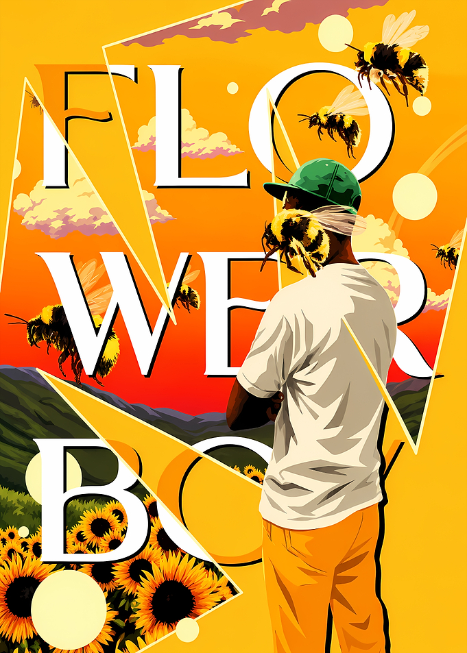 Tyler, the Creator Flower Boy Poster