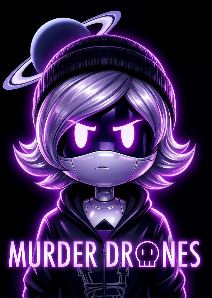 Uzi Doorman Murder Drones Poster