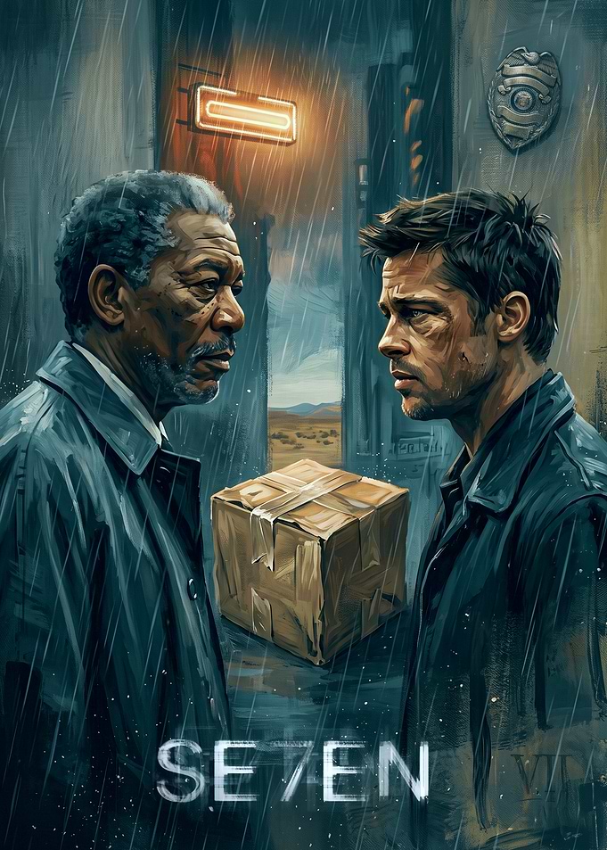 Se7en Movie Poster Art