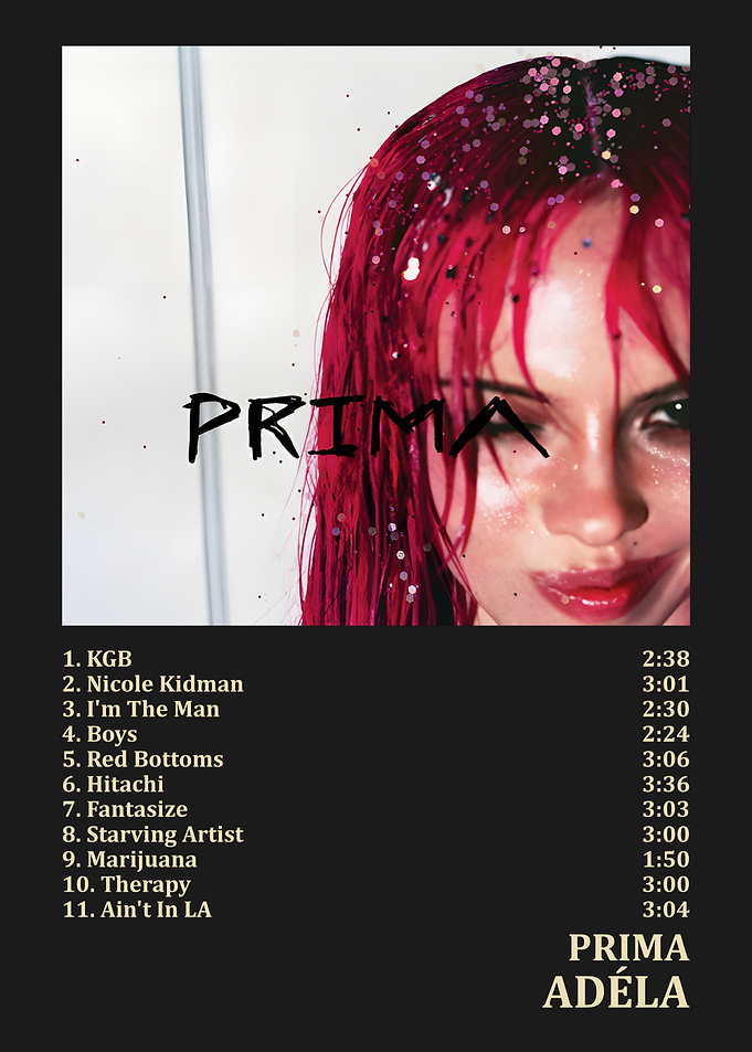 PRIMA Adela Music Album Cover