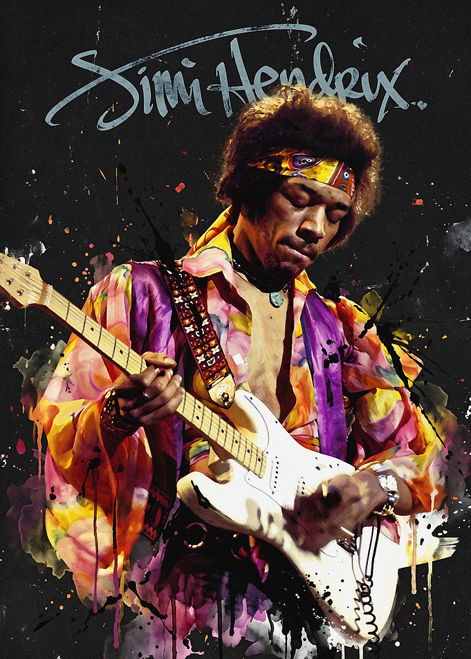 Jimi Hendrix Poster