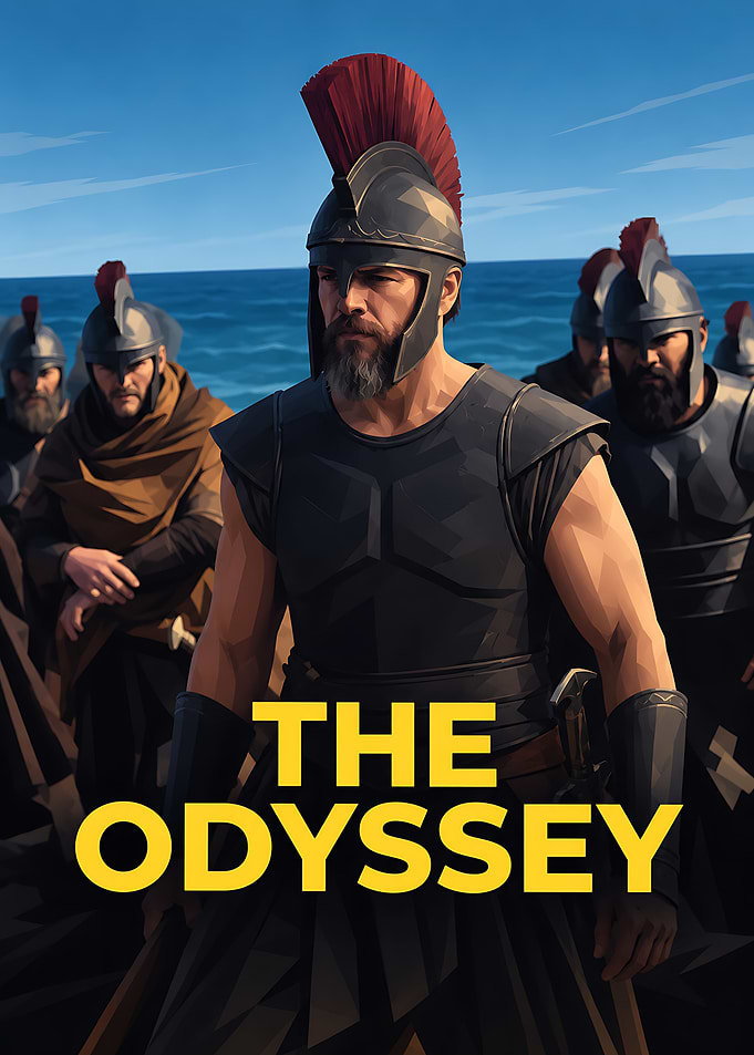 The Odyssey Spartan Warriors Poster