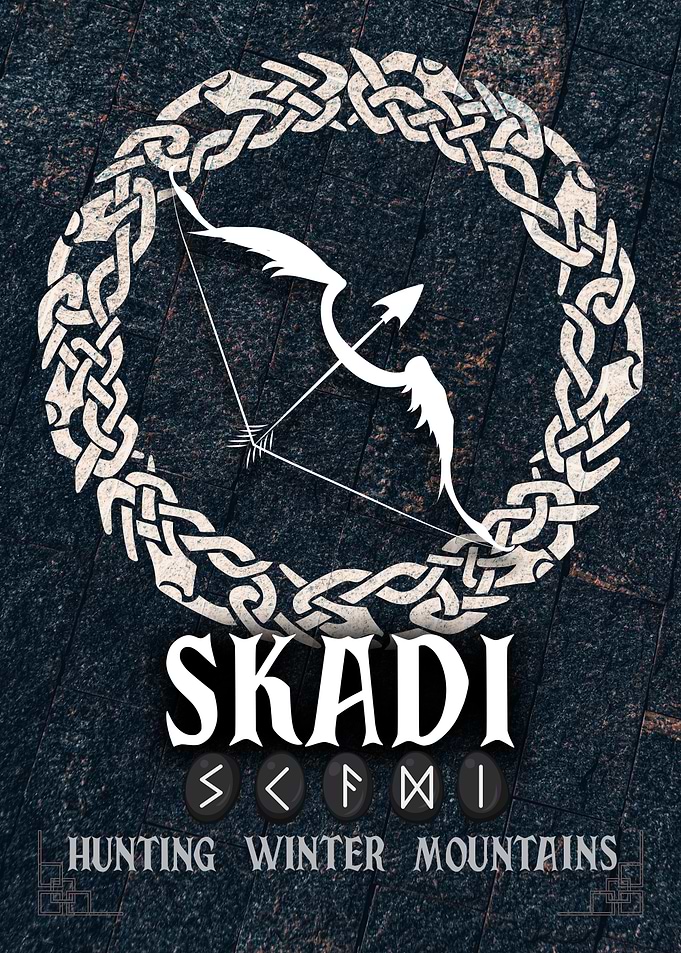Skadi Norse Mythology Poster