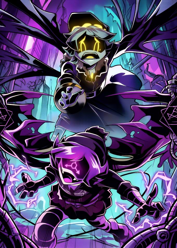 Uzi and N from Murder Drones
