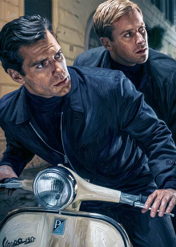 The Man from U.N.C.L.E. Vespa Ride