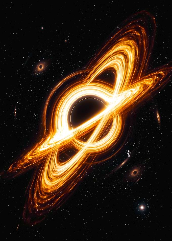 Gargantua Black Hole from Interstellar