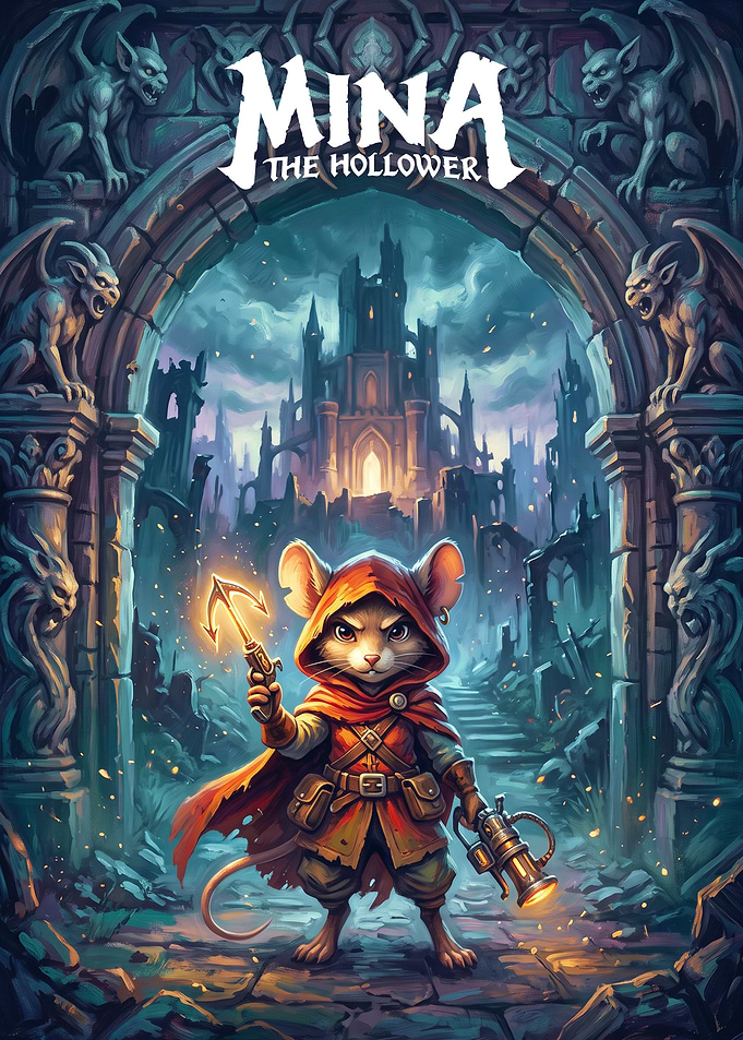Mina the Hollower Game Poster