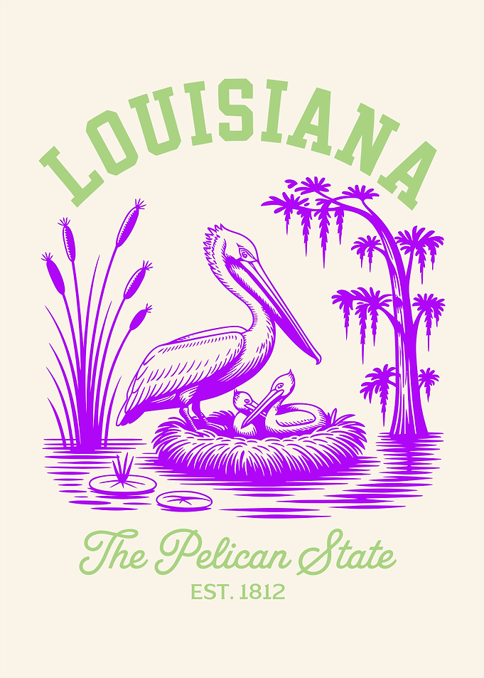 Louisiana The Pelican State