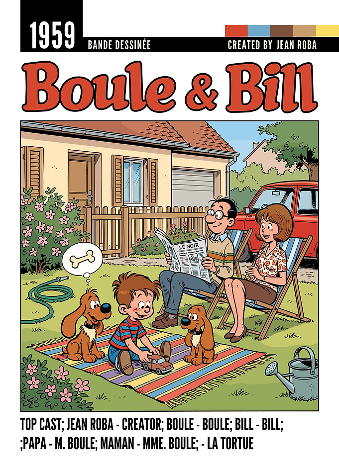 Boule and Bill Comic