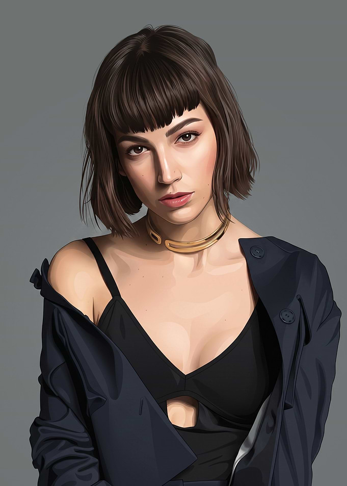 Úrsula Corberó Portrait